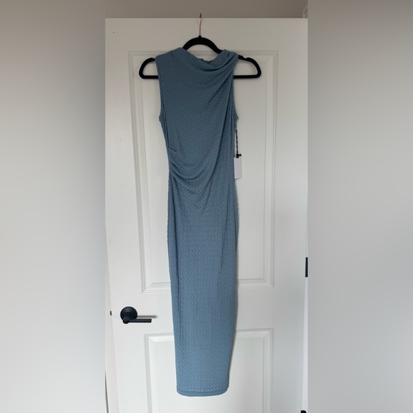 ASTR the label Textured Cowl Neck Midi Dress - Picture 2 of 4